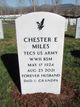 Chester E “Chet” Miles Photo