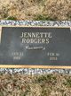 Thelma Jennette “Jeanette” Ross Rodgers Photo