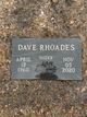 David Wayne “Dave Dozer” Rhoades Photo