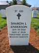 Mrs Sharon Louise Anderson Photo