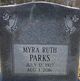 Myra Ruth Powell Parks Photo