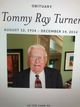 Tommy Ray Turner Photo