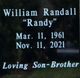 William Randall “Randy” Watts Photo