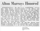 Alton Cole Murray - Obituary