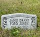  Janie R <I>Drakeford</I> Jones