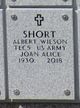  Albert Wilson “Al” Short Jr.