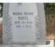  Wanda Lee <I>Boone</I> Potts