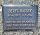  Beryl <I>Stevenson</I> Bailey