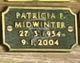  Patricia F Midwinter