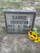  Sarah Caroline “Carrie” <I>Earl</I> Cookston