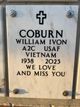  William Ivon “Bill” Coburn