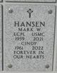 Mark William Hansen - Obituary