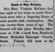  Mary Virginia “Mamie” McCarty