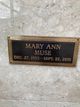  Mary Ann <I>Muse</I> Muse