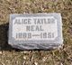  Alice <I>Taylor</I> Neal