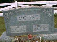 Minnie I. <I>Chambers</I> Moose 