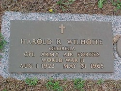 Harold Rex Wilhoite Sr.
