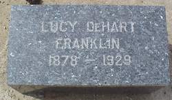 Lucy Rose DeHart <I>Bickmore</I> Franklin 