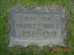 Rudolf “Ralph or Rudy” Schulz Jr.
