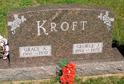 Grace Augusta <I>Tetzloff</I> Kroft 