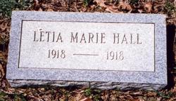 Letia Marie Hall 