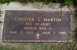 PFC Chester L. Martin 