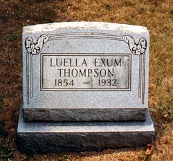 Luella <I>Exum</I> Thompson 