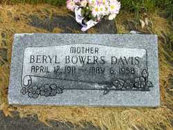 Beryl <I>Bowers</I> Davis 