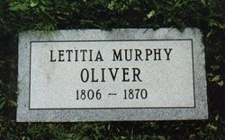 Letitia <I>Murphy</I> Oliver 