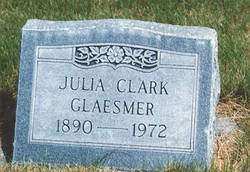 Julia M. <I>Forbes</I> Clark Glaesmer 