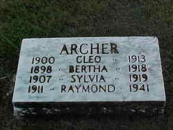 Bertha Jane Archer 