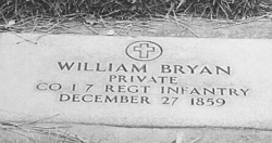 Pvt William Bryan 