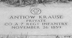 Pvt Antiow Krause 