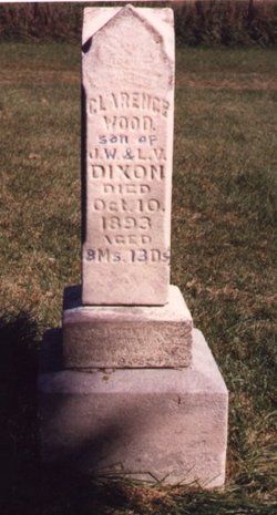 Clarence Wood (infant) Dixon 