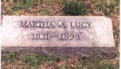 Martha Ann <I>Spicely</I> Lucy 