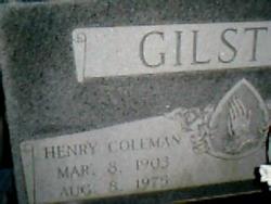 Henry Coleman Gilstrap 