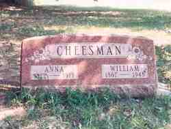 Anna <I>Blosser</I> Cheesman 