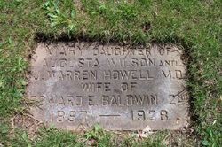 Mary <I>Howell</I> Baldwin 