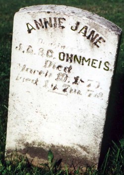 Annie Jane Ohnmeiss 