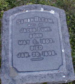 Sarah <I>Bleam</I> Funk 