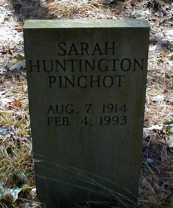 Sarah Huntington “Sally” <I>Richards</I> Pinchot 