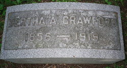 Bertha A Crawford 