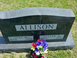Alta W. <I>Wallace</I> Allison 