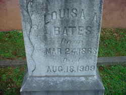 Louisa Ann <I>Crain</I> Bates 