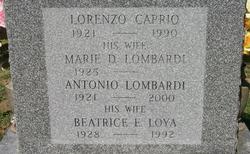 Maria D. <I>Lombardi</I> Caprio 