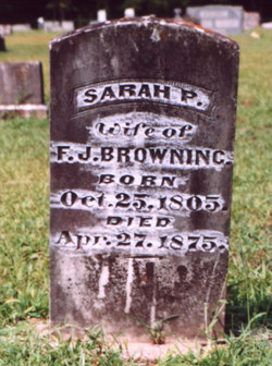 Sarah E. Peak <I>Veazey</I> Browning 