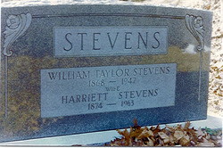Harriet <I>Stephens</I> Stevens 
