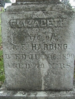 Elizabeth W. <I>Apsey</I> Harding 
