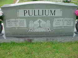 Clara Elizabeth <I>Palmer</I> Pullium 