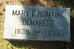 Mary Elizabeth <I>Romaine</I> Demarest 